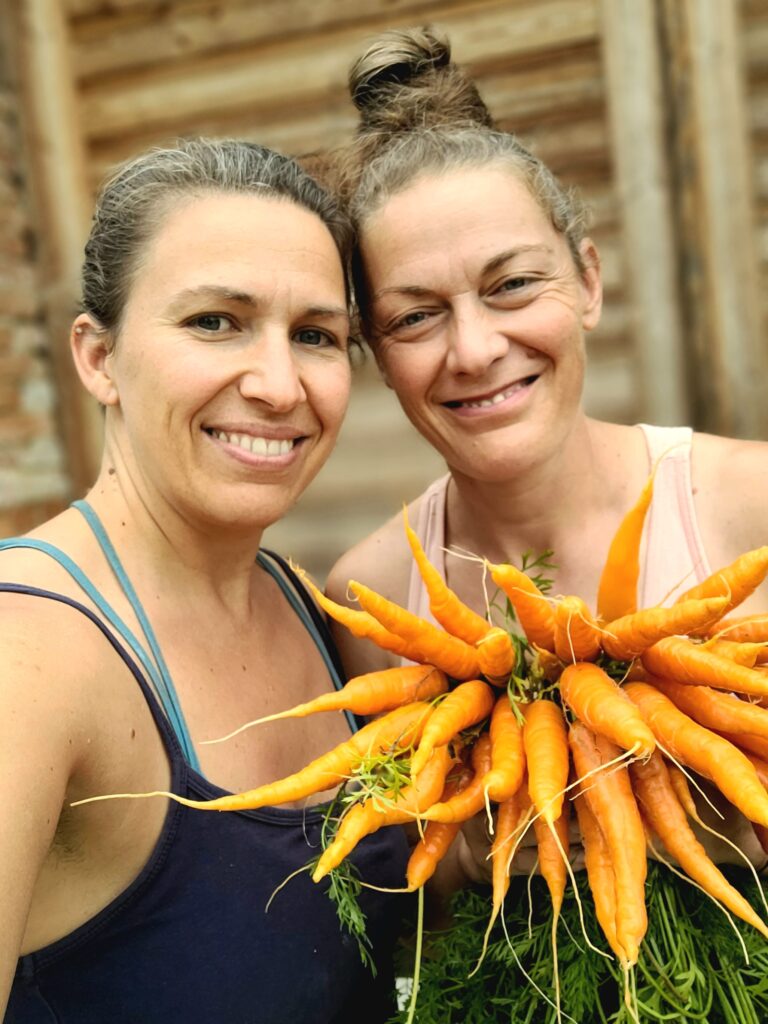 Panja Grünauer und Karin Ressl